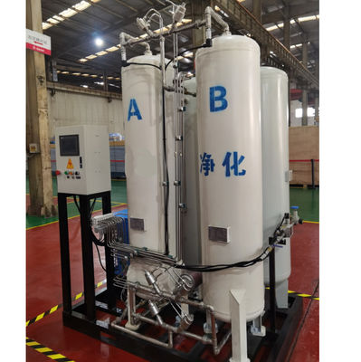 PSA O2 Nitrogen Oxygen Generator White Automatic Equipment Control Stainless Steel